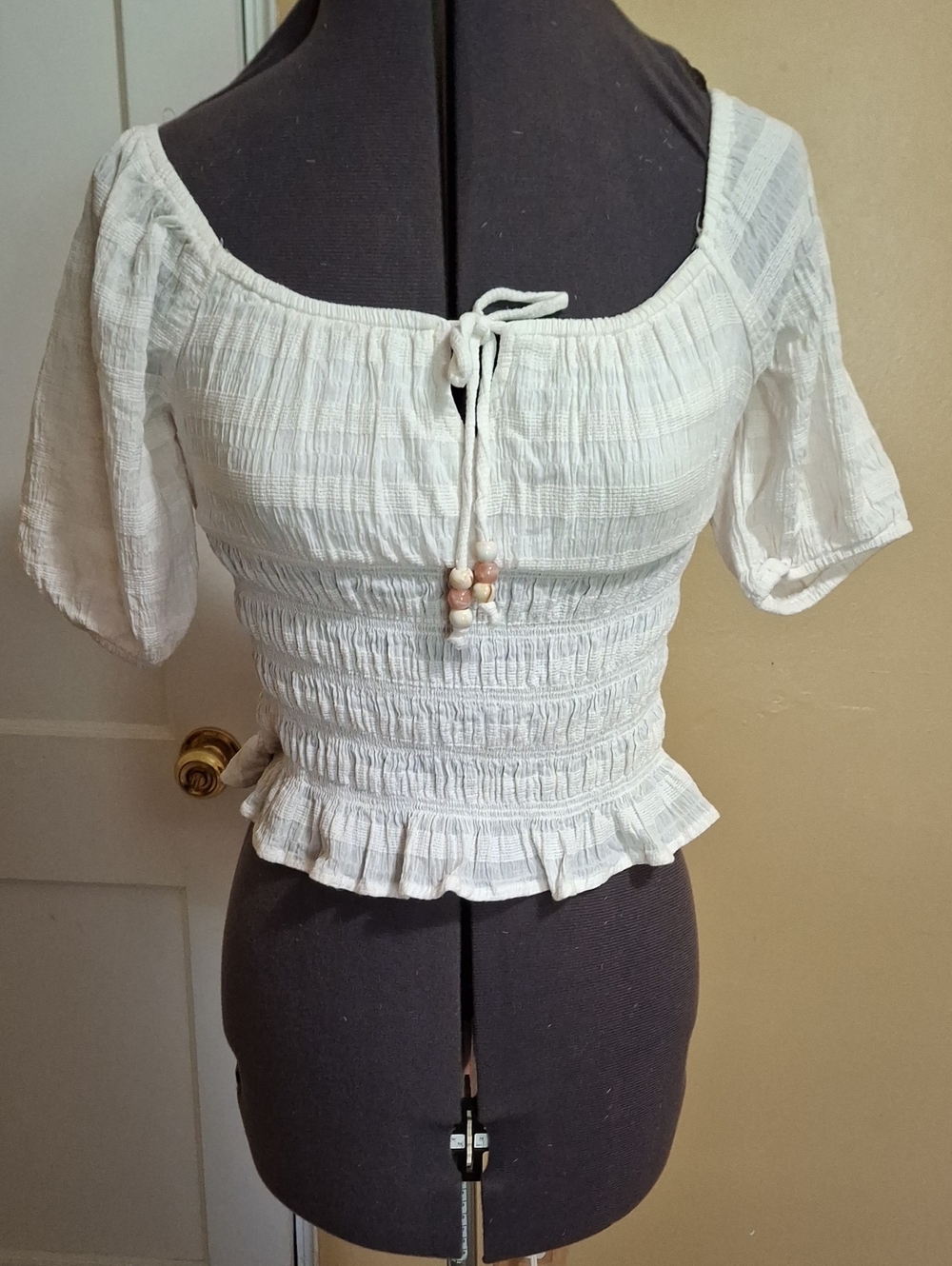 White Almost Famous Top
